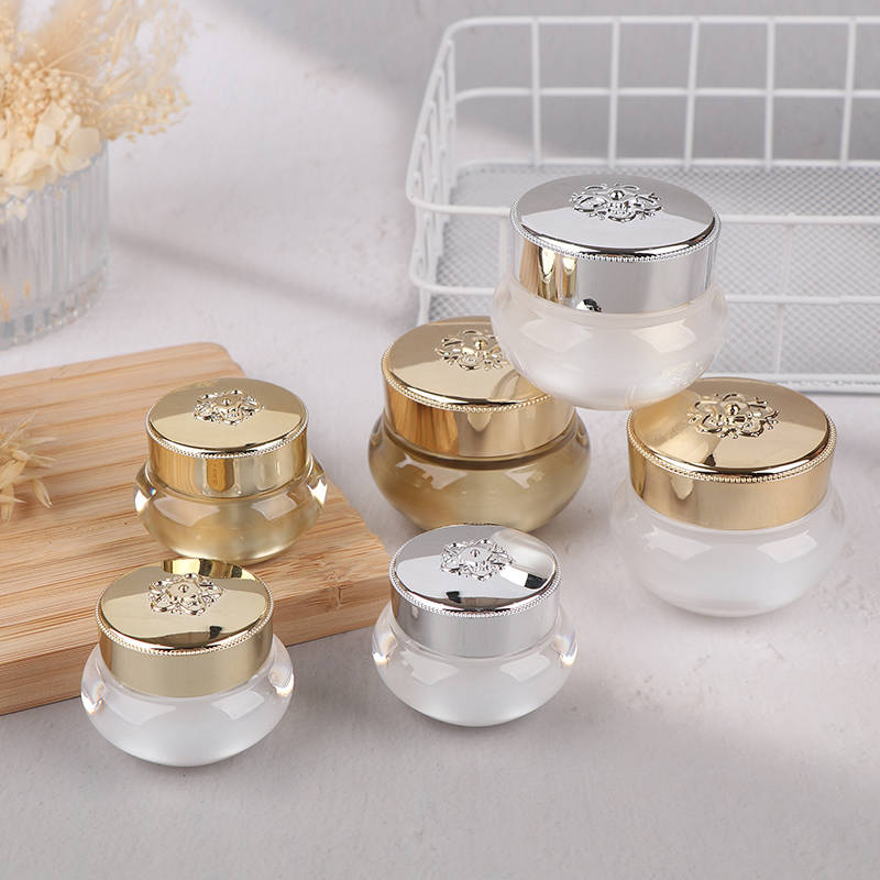 Luxury Skincare Packaging - عبوات كريم أكريليك فارغة للسفر 5/10/20