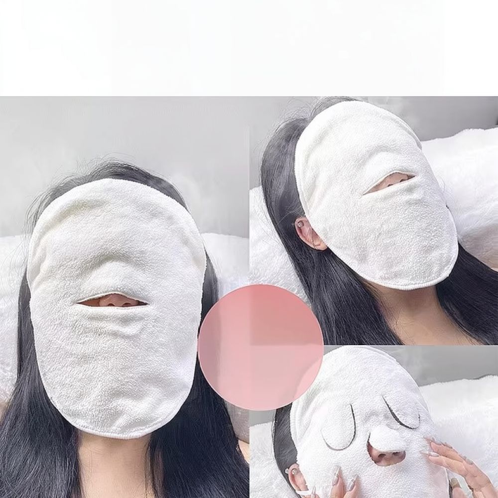 Luxury Skincare Tools - منشفة تبخير للوجه للعناية بالبشرة، قناع