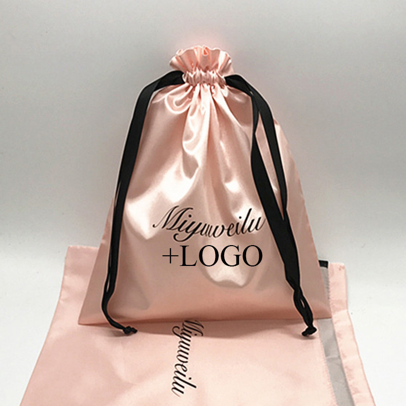 Luxury Skincare Packaging - 20 قطعة الحقيبة الشعر الساتان الفاخرة