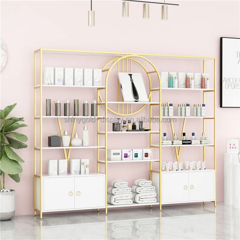 رف عرض مستحضرات التجميل الفاخر - مراجعة Luxury Skincare Shop وسعره