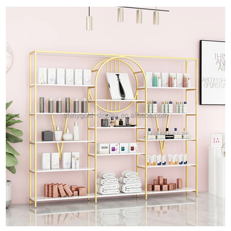 رف عرض مستحضرات التجميل الفاخر - مراجعة Luxury Skincare Shop وسعره