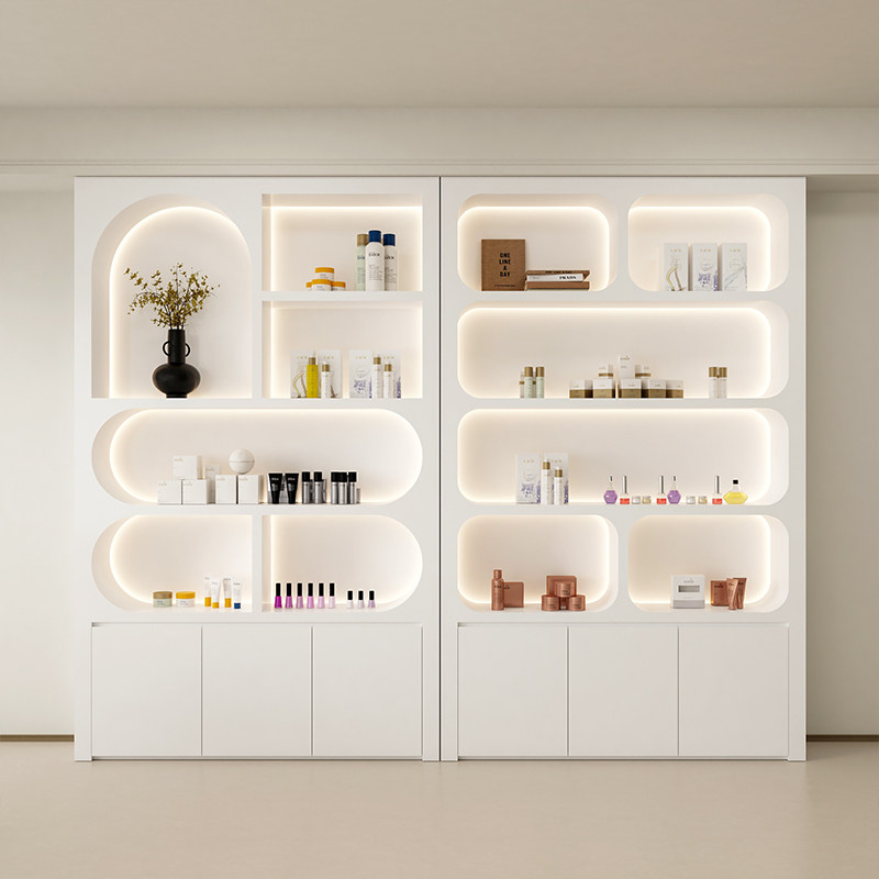 خزانة عرض فاخرة لتخزين مستحضرا - مراجعة Luxury Skincare Shop وسعره